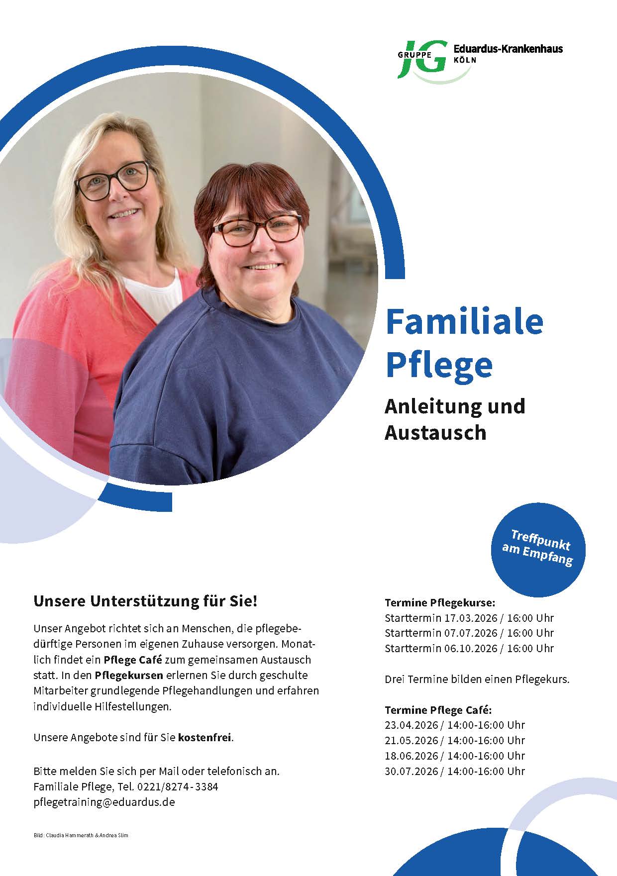 Familiale Pflege- Unser Angebot 2026